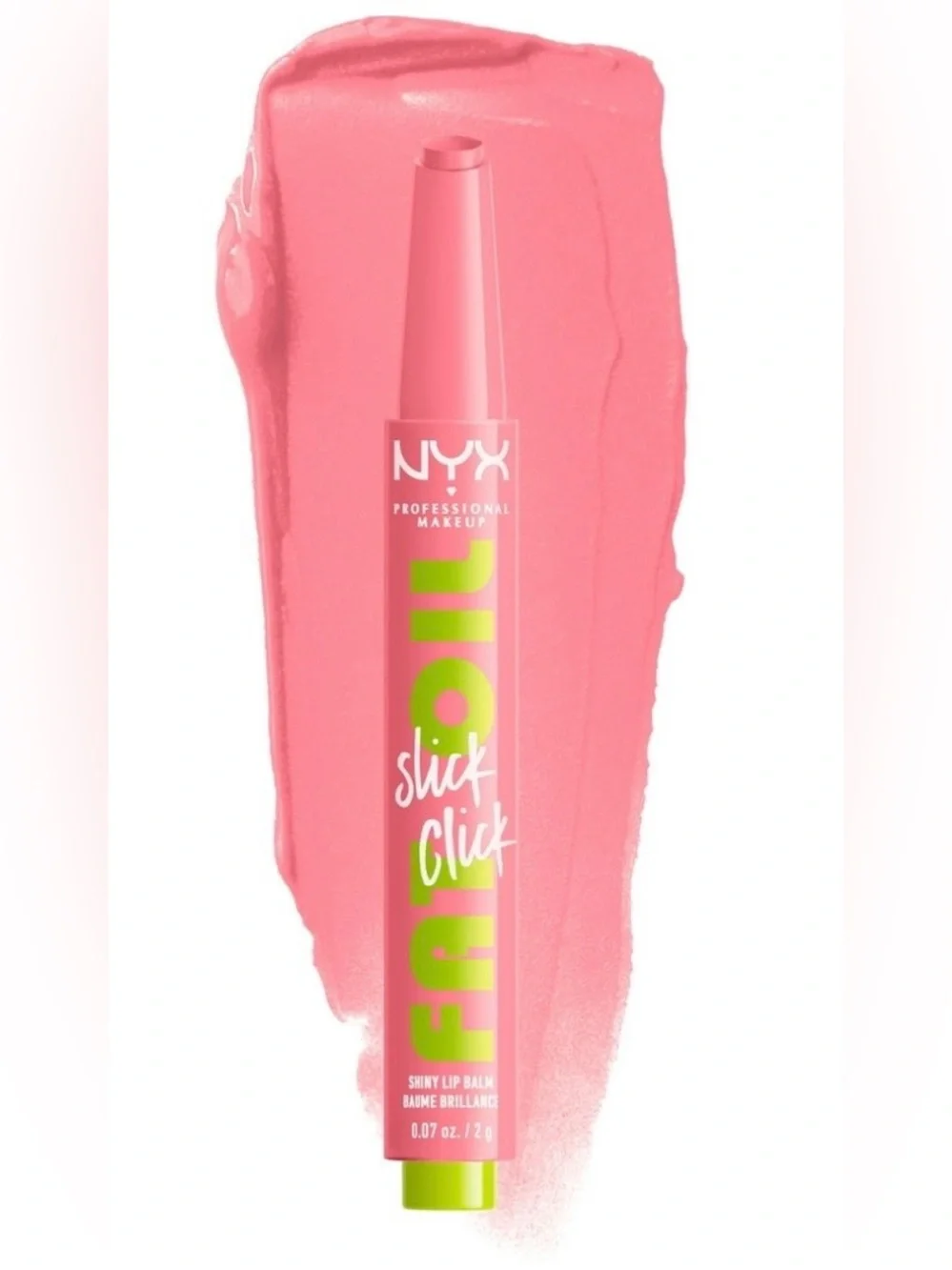 NYX Professional Makeup Fat Oil Slick Click Hydrating Tinted Lip -02 Clout
